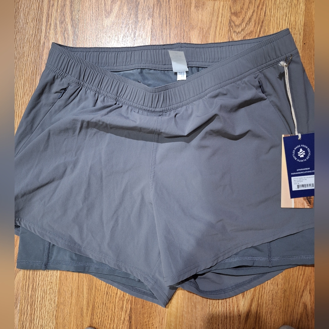 Fair Harbor Gray Athletic Shorts
